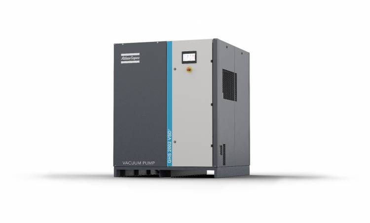 Atlas Copco’s new range of GHS VSD+ vacuum pumps offer intelligent networking of vacuum pump and process.