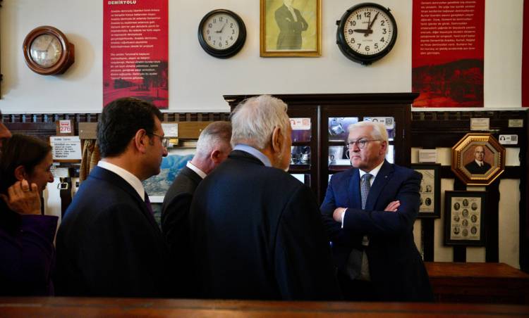 CHP Steinmeier'i Karşıladı