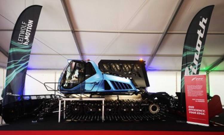 FPT Industrıal Powers The World’s First Snow Groomer With A Hydrogen Combustion Engine, The Brand New XC13