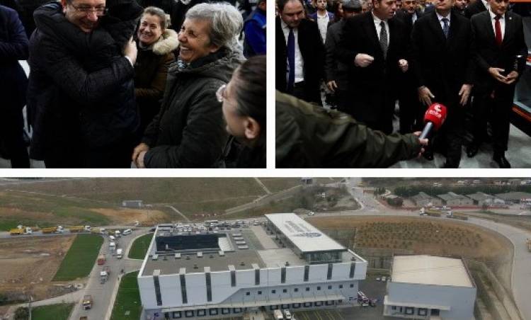 İBB Cebeci Lojistik Merkezi Açıldı