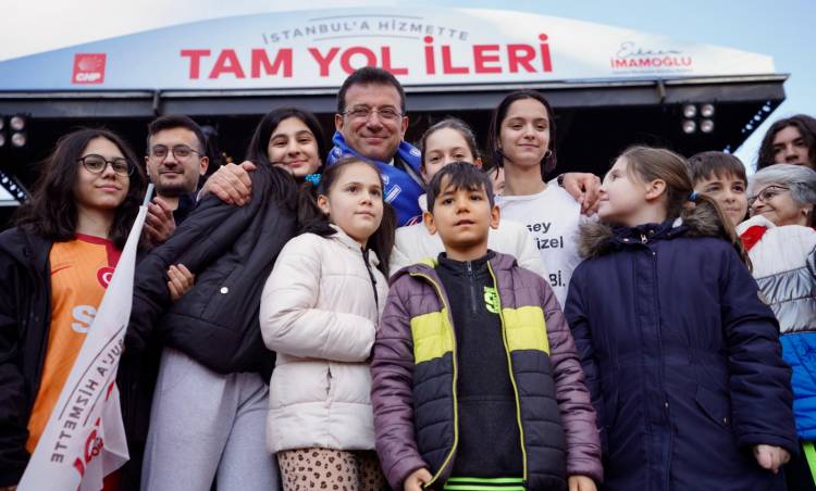 İmamoğlu Bayrampaşa'da Halkla Buluştu