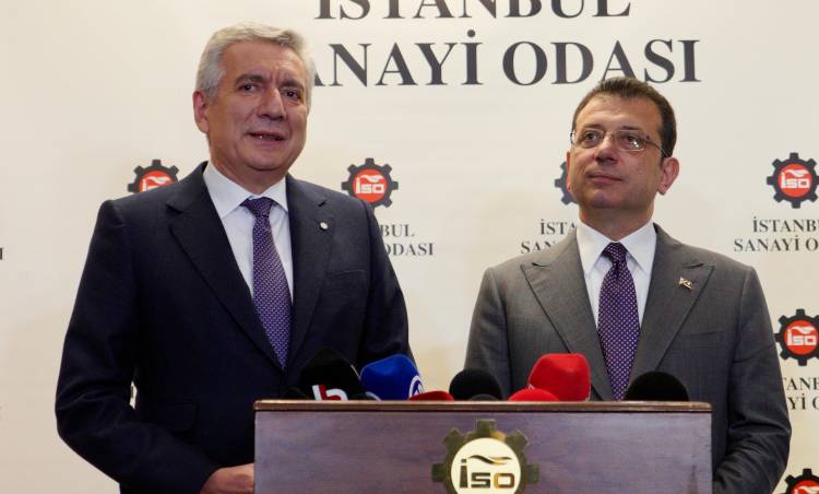 İmamoğlu'ndan Bahçıvan'a Ziyaret
