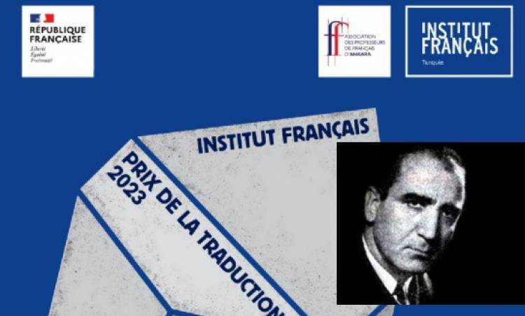 Institut français 2023 Çeviri Ödülü Tahsin Saraç anısına düzenleniyor