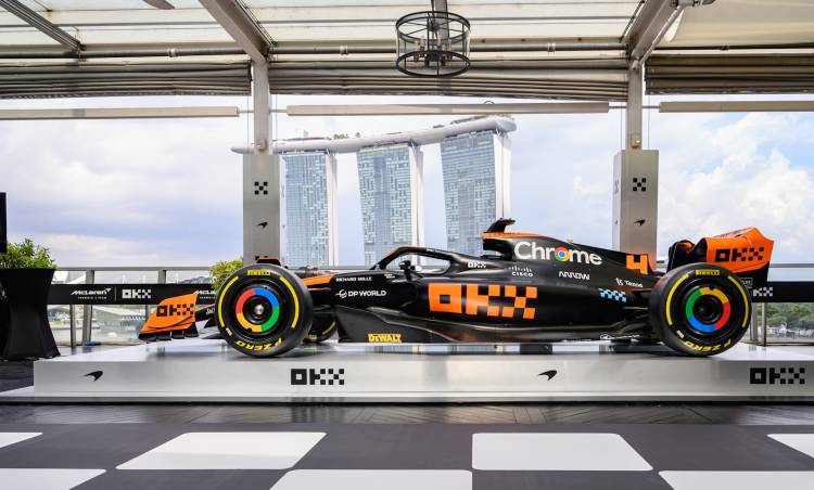 McLaren'e OKX Desteği 