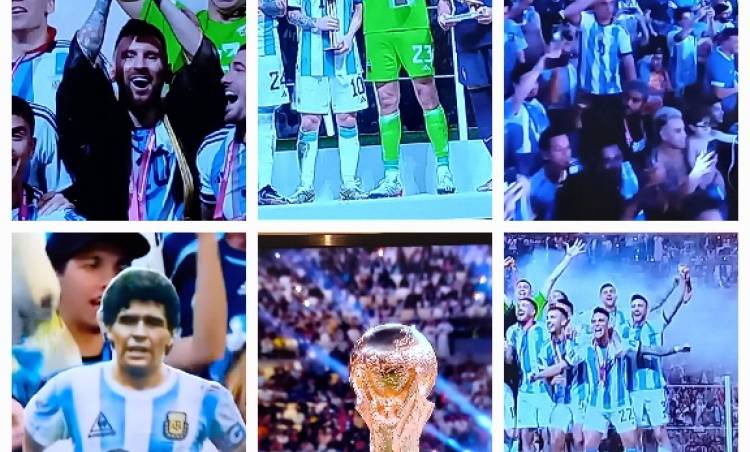 Messi'nin Arjantin'i Dünya Şampiyonu