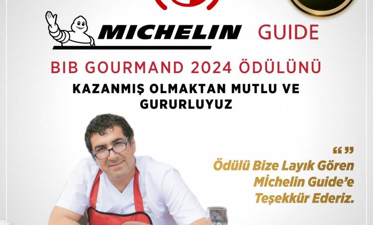 Tavacı Recep Usta'ya Michelin Bib Gourmand Ödülü