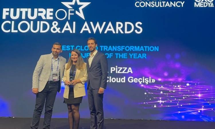 Terra Pizza FutureOf Cloud & AI Awards’ta ‘’TerraCloud Dönüşüm’’ Projesi ile Ödül Kazandı