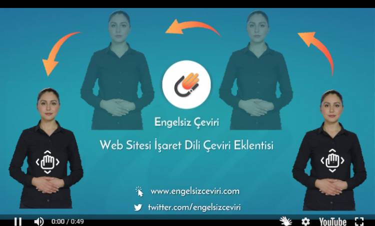 Videolara işaret dili geliyor